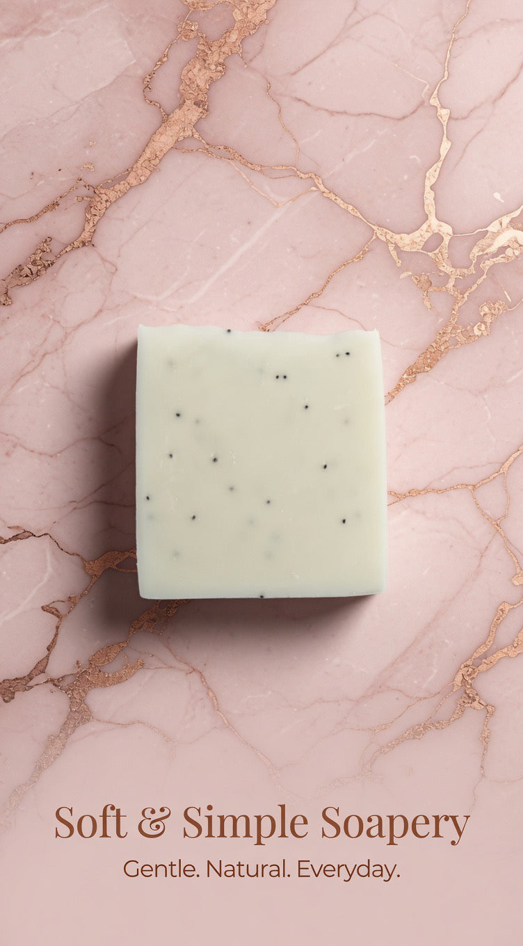 Lemon Handmade Soap Bar | Natural & Vegan | Soft and Simple Soapery