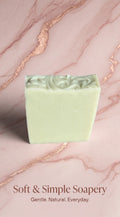 Peppermint - Soft and Simple Handmade Soap Bar